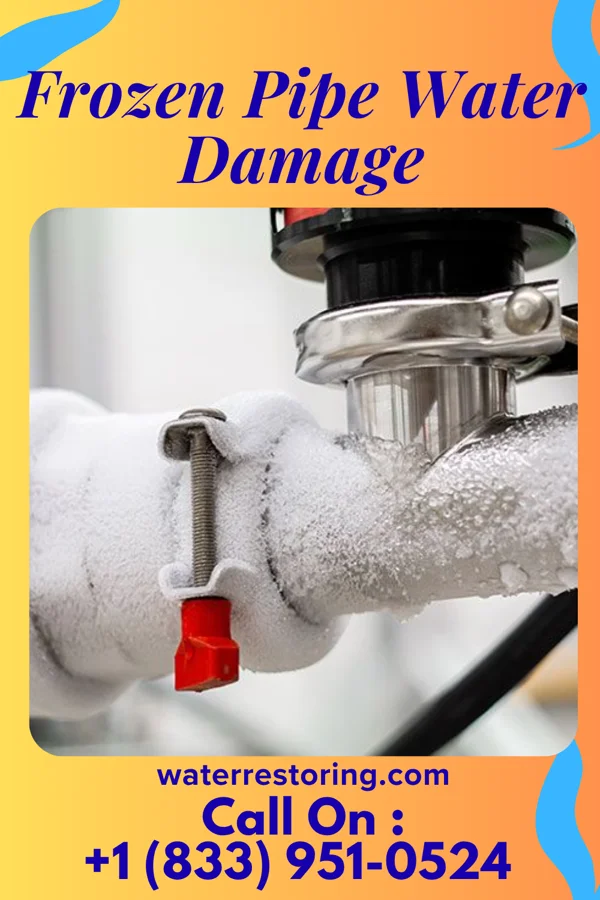 Frozen Pipe Water Damage in New Market, IN